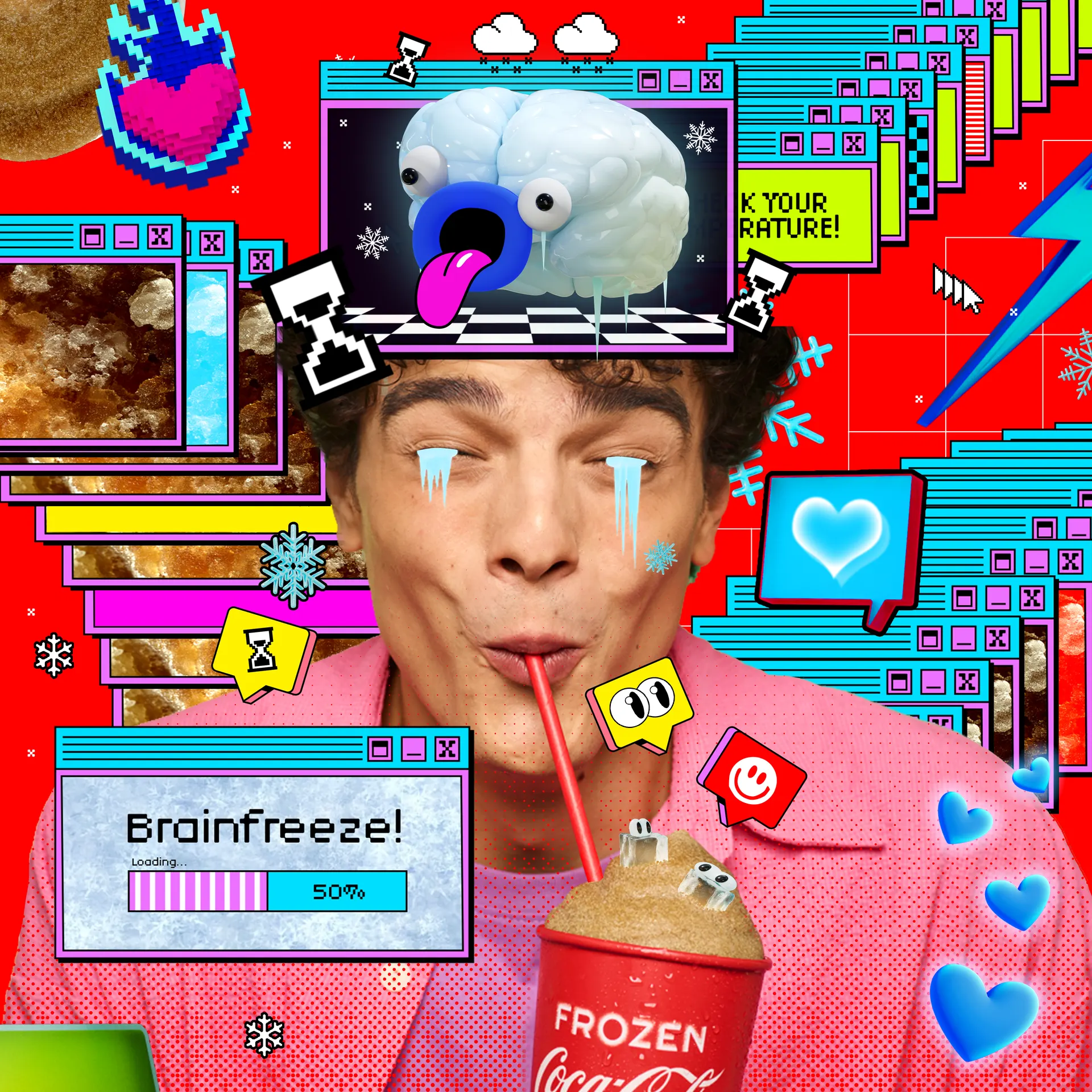 Coca-Cola Makes Brain Freeze in their New Campaign