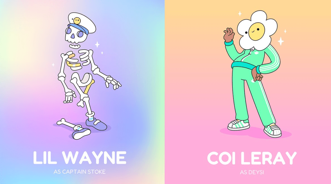 Pharrell, Lil Wayne to Headline Doodles NFT Animated Film