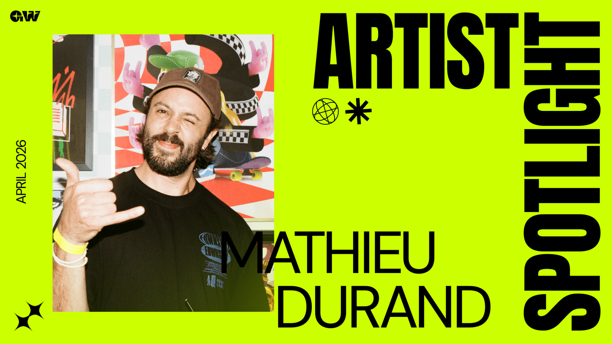 ARTIST SPOTLIGHT: MATHIEU DURAND